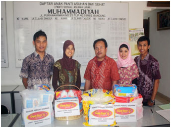 Jum’at Peduli Simply Homy Bandung – Panti Asuhan Bayi Sehat Muhammadiyah