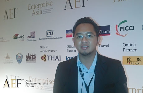Presiden Direktur Sushantco Group (Simply Fresh & Simply Homy) Menghadiri AEF 2012 di Macau, China