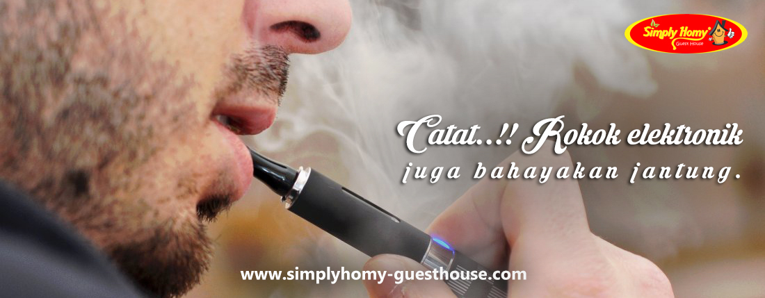 Catat..!! Rokok Elektrik Juga Bahayakan jantung..!!