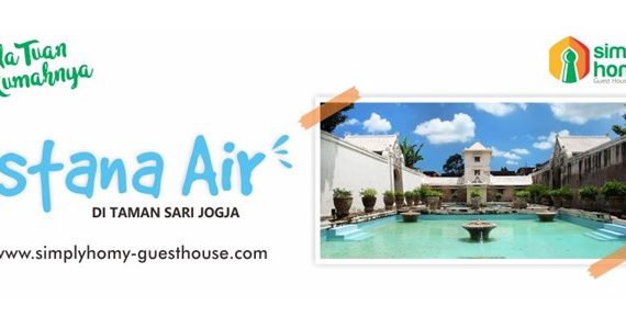 Ingin liburan dalam kota Jogja? Cobalah Istana Air di Taman Sari Jogja Ini