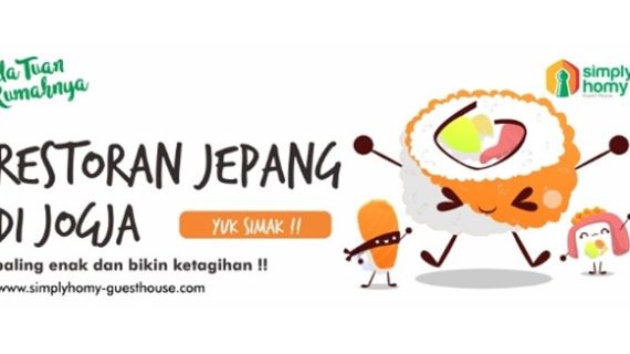 Inilah 4 Restoran Jepang di Jogja Yang Paling Enak & Bikin Ketagihan