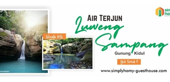Tahukah Kamu di Jogja ada Air Terjun Luweng Sampang yang Baru dan Indah ?