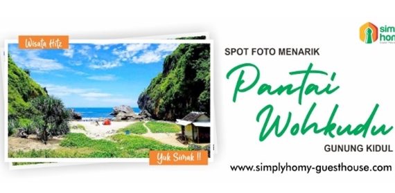 Spot Foto Menarik Di Pantai Wohkudu Gunung Kidul