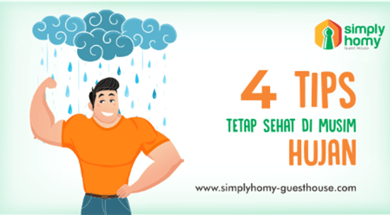 4 Tips Agar Tetap Sehat Disaat Musim Penghujan