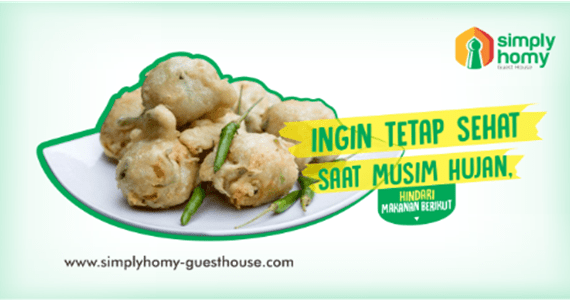 Ingin Tetap Sehat Saat Musim Hujan, Hindari Makanan Berikut!