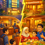 Menginap di Hotel VS Menginap di Guest House