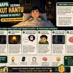 Kenapa Sering Takut Hantu Saat Nginap di Hotel? Ini penjelasan ilmiahnya!